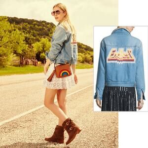 Isabel Marant Etoile 'Endless' Camden Denim Jacket, FR 38/ US 6